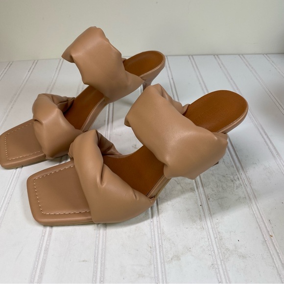 Suoshiqi Alyssa  looks like summer Nude twist heels - Picture 4 of 9